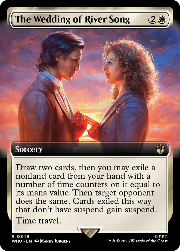 The Wedding of River Song (Extended Art) [Doctor Who] [Foil]