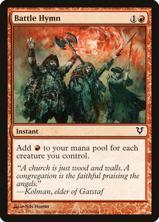 Battle Hymn [Avacyn Restored] [Foil]