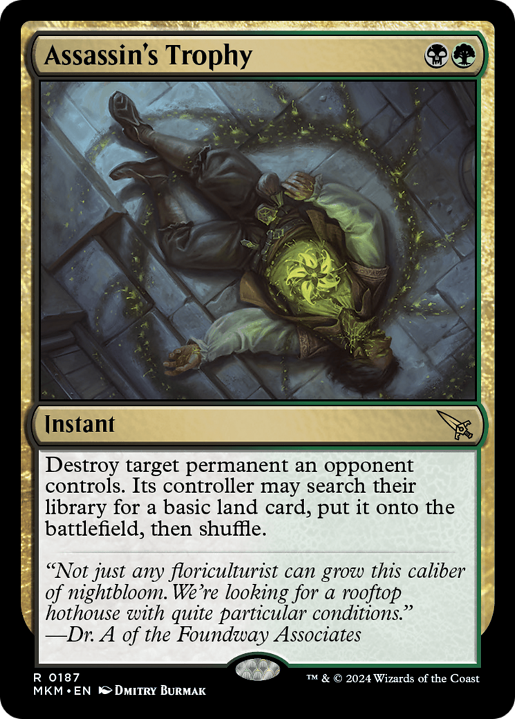 Assassin's Trophy [Murders at Karlov Manor] [Foil]