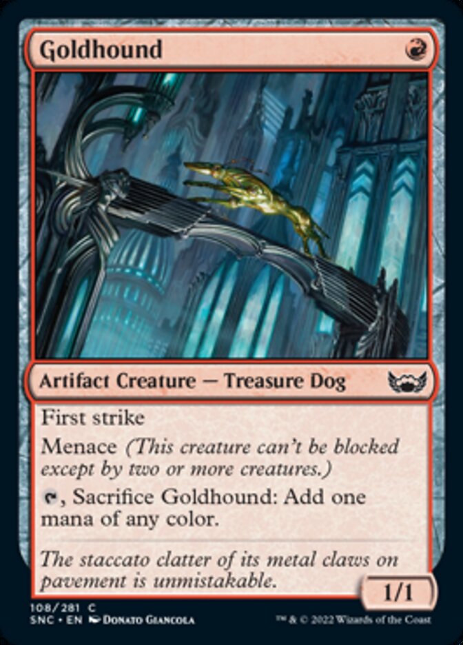 Goldhound [Streets of New Capenna] [Foil]