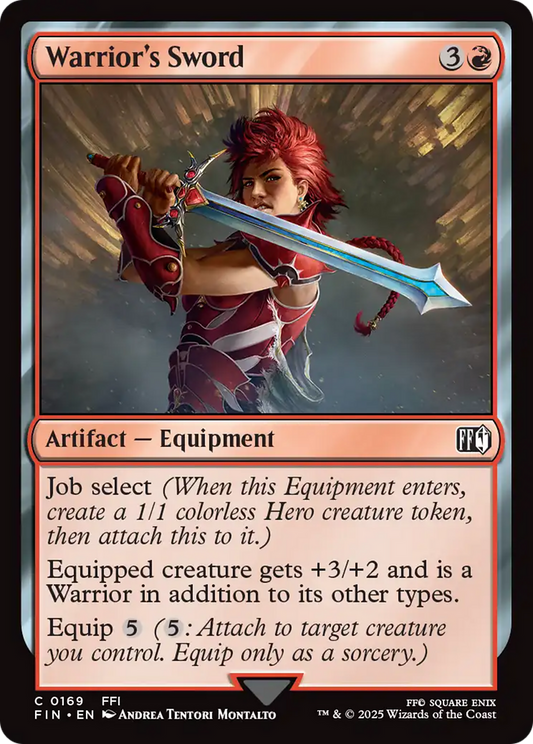 Warrior's Sword [FINAL FANTASY] [Foil]