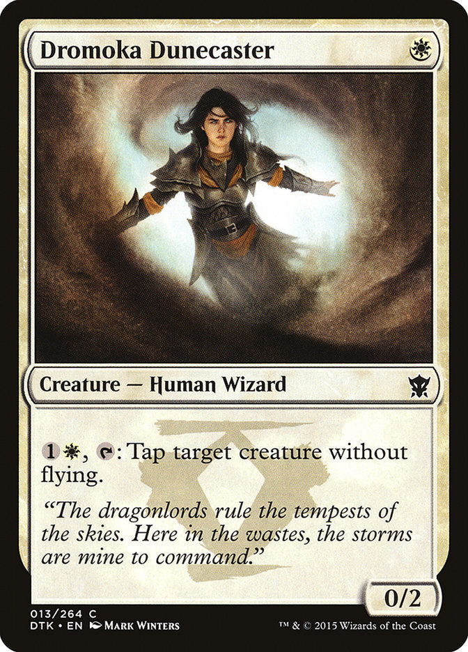 Dromoka Dunecaster [Dragons of Tarkir] [Foil]