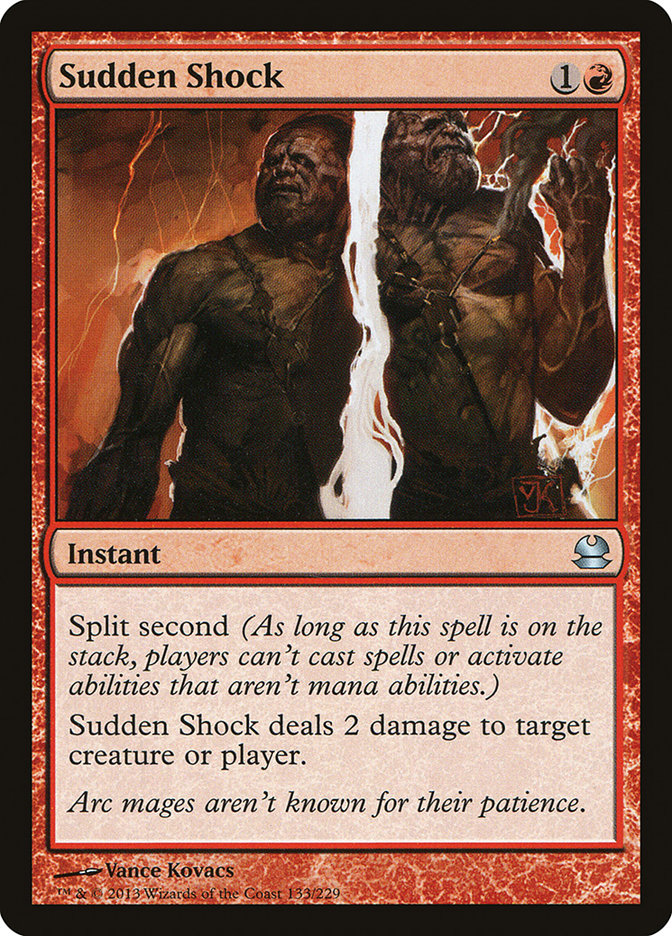 Sudden Shock [Modern Masters] [Foil]