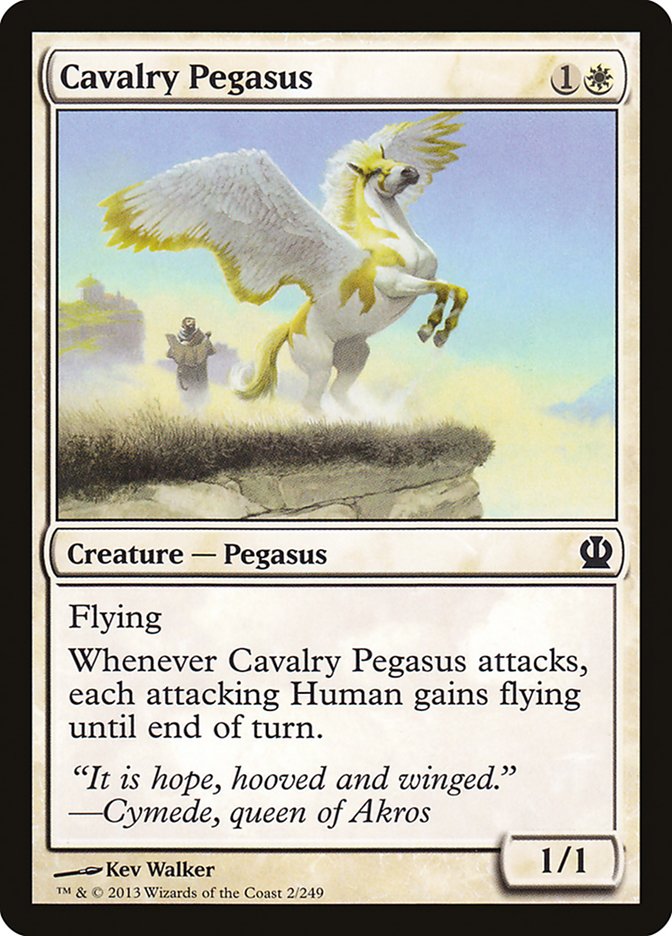 Cavalry Pegasus [Theros] [Foil]