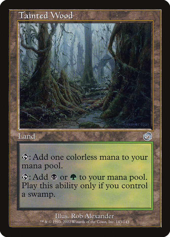 Tainted Wood [Torment] [Foil]