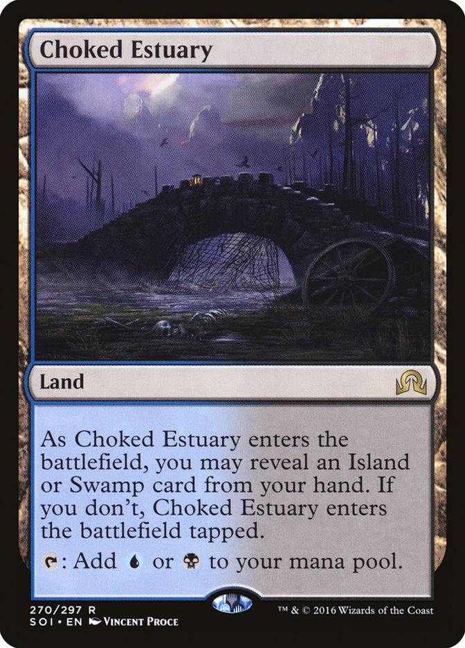 Choked Estuary [Shadows over Innistrad] [Foil]