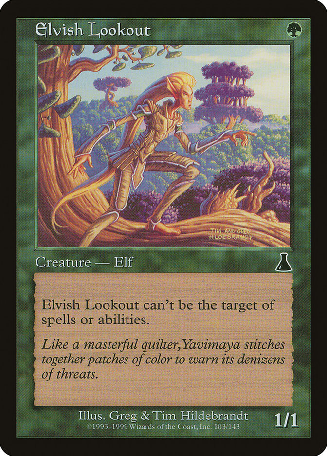 Elvish Lookout [Urza's Destiny] [Foil]