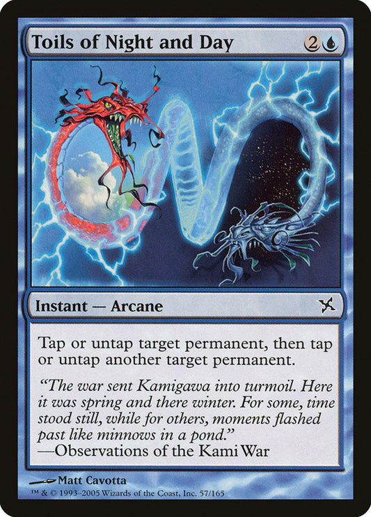 Toils of Night and Day [Betrayers of Kamigawa] [Foil]
