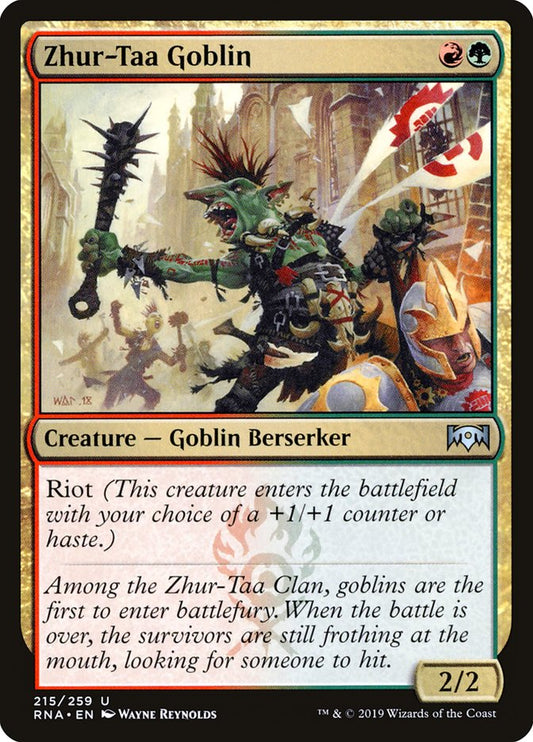 Zhur-Taa Goblin [Ravnica Allegiance] [Foil]