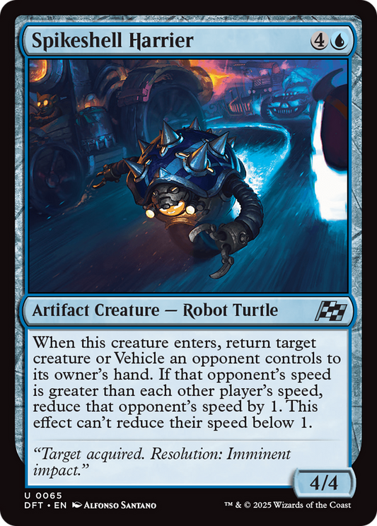 Spikeshell Harrier [Aetherdrift] [Foil]