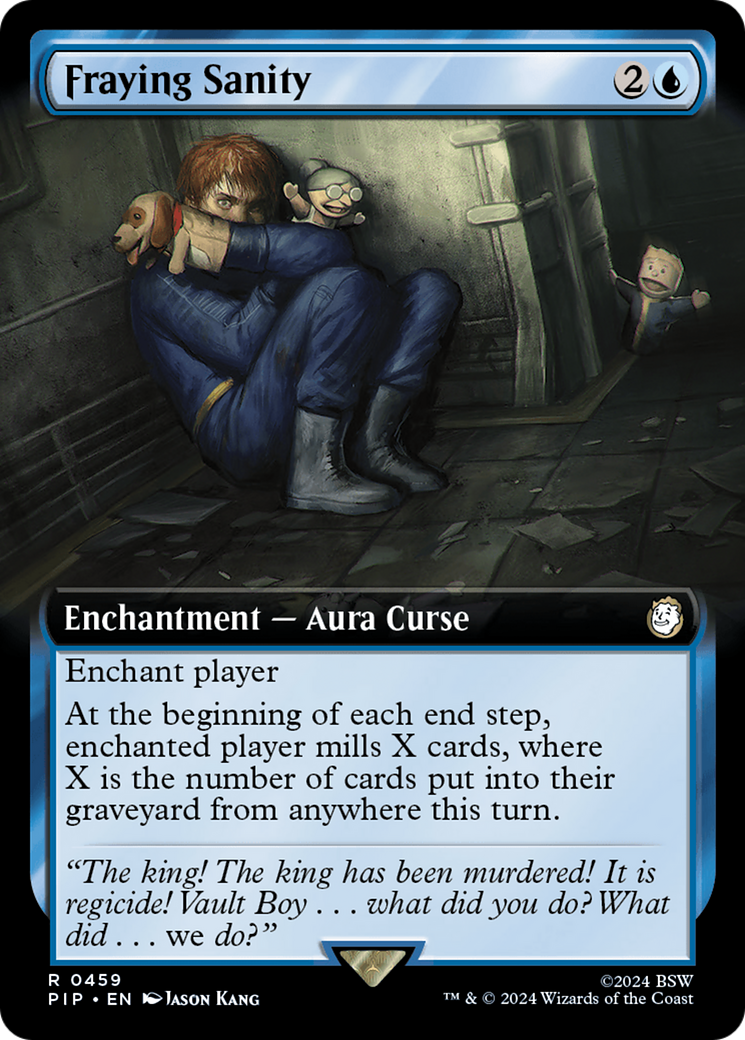 Fraying Sanity (Extended Art) [Fallout] [Foil]