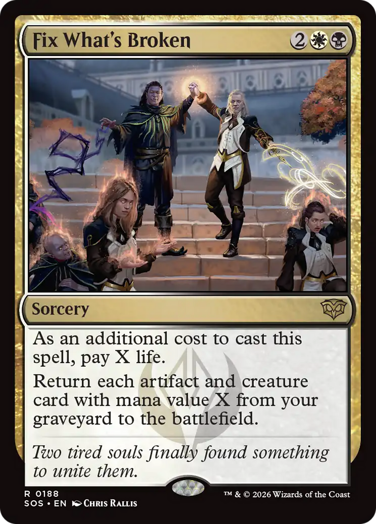 Fix What's Broken [Secrets of Strixhaven] [Foil]