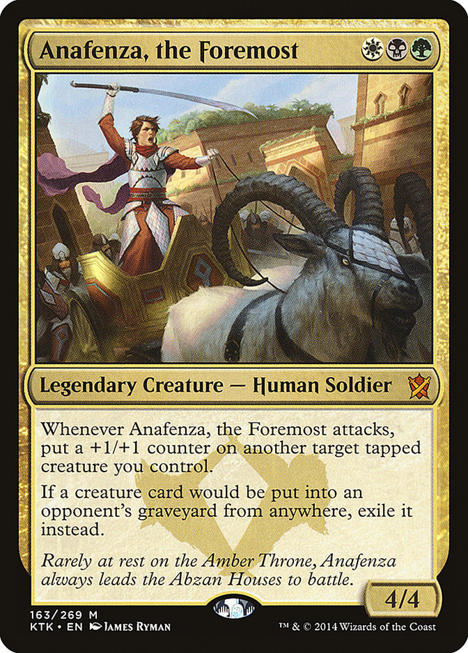 Anafenza, the Foremost [Khans of Tarkir] [Foil]