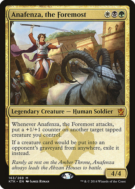 Anafenza, the Foremost [Khans of Tarkir] [Foil]