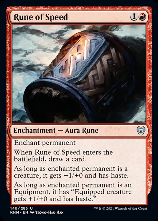 Rune of Speed [Kaldheim] [Foil]