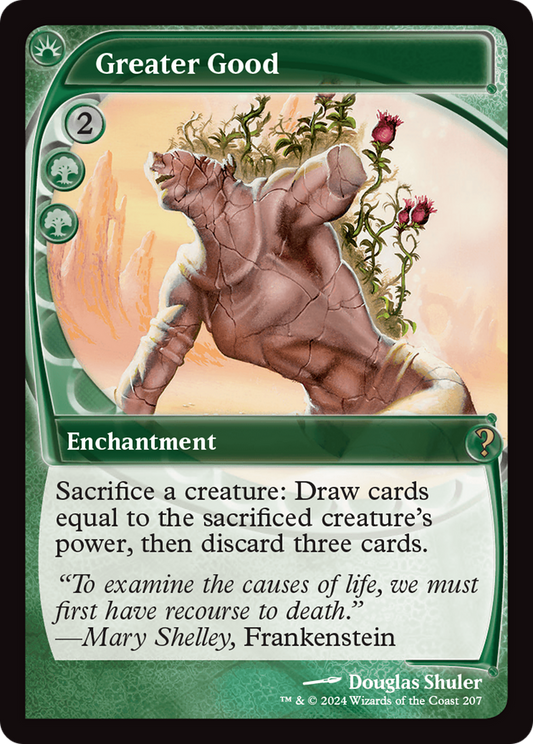Greater Good (Future Sight) [Mystery Booster 2] [Foil]