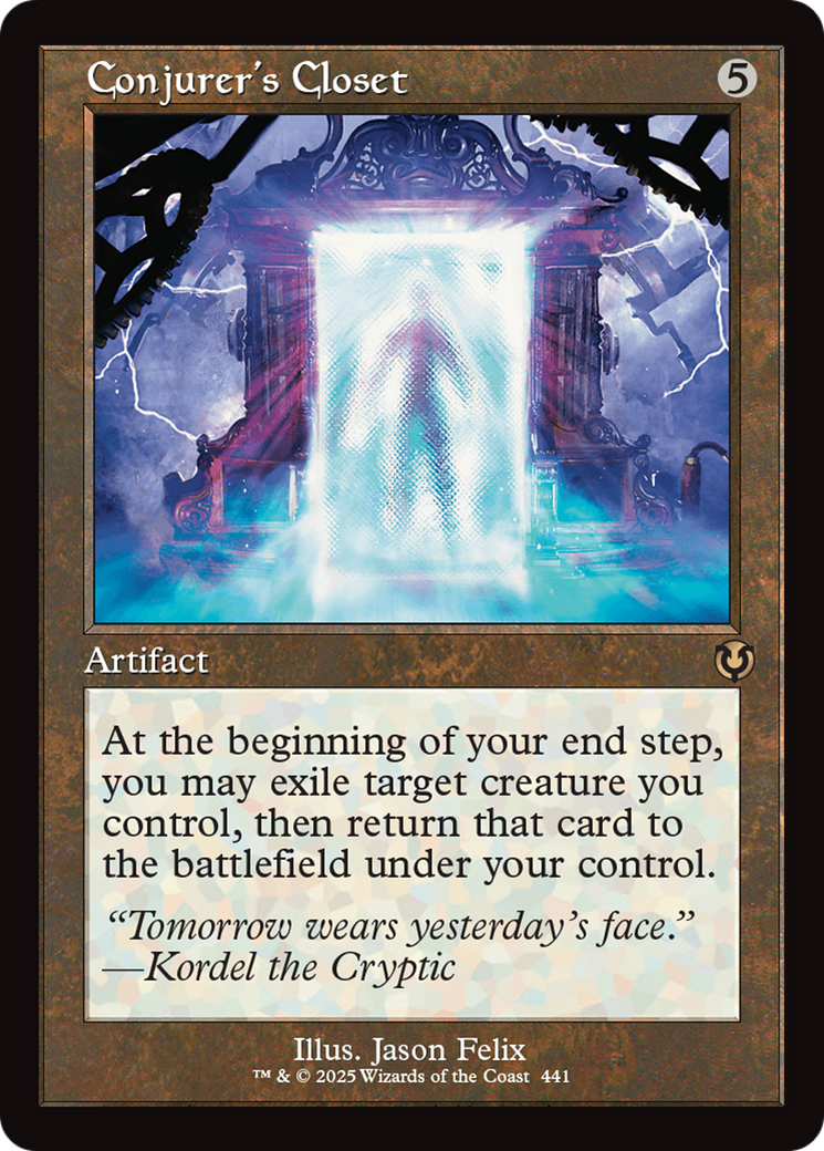 Conjurer's Closet (Retro Frame) [Innistrad Remastered] [Foil]