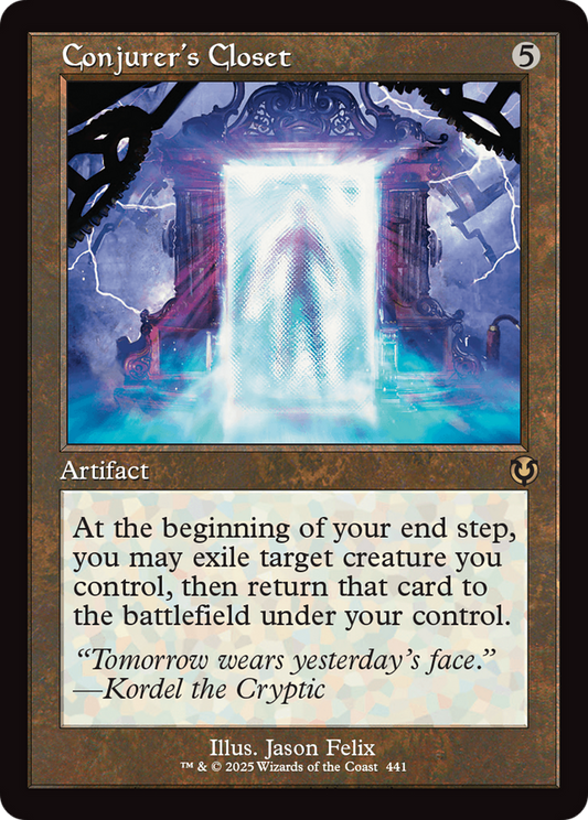 Conjurer's Closet (Retro Frame) [Innistrad Remastered] [Foil]
