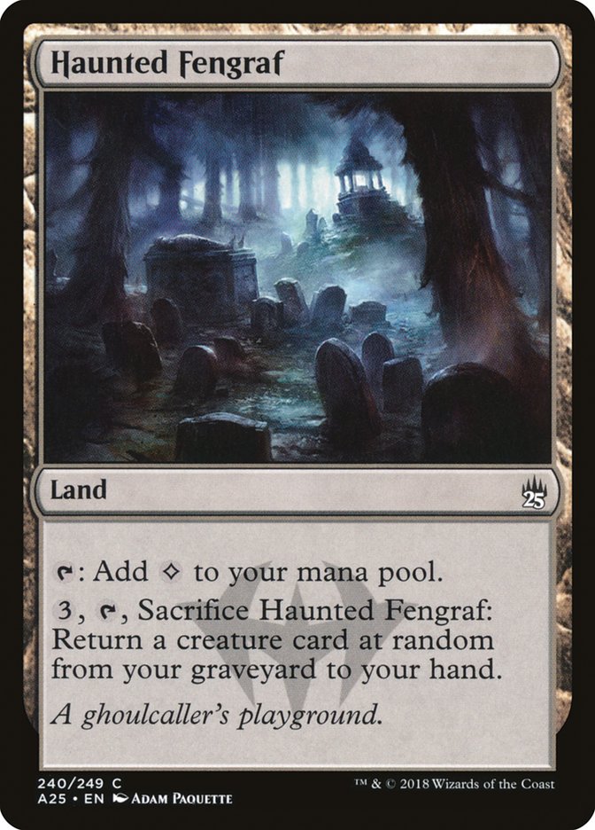 Haunted Fengraf [Masters 25] [Foil]