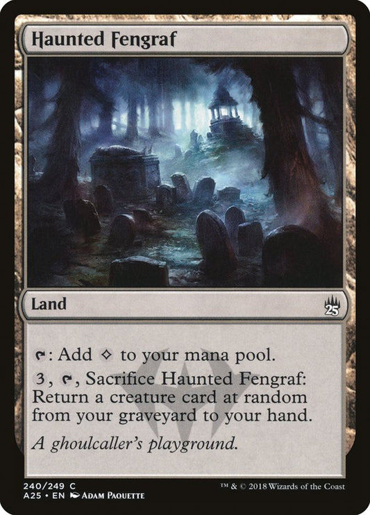 Haunted Fengraf [Masters 25] [Foil]