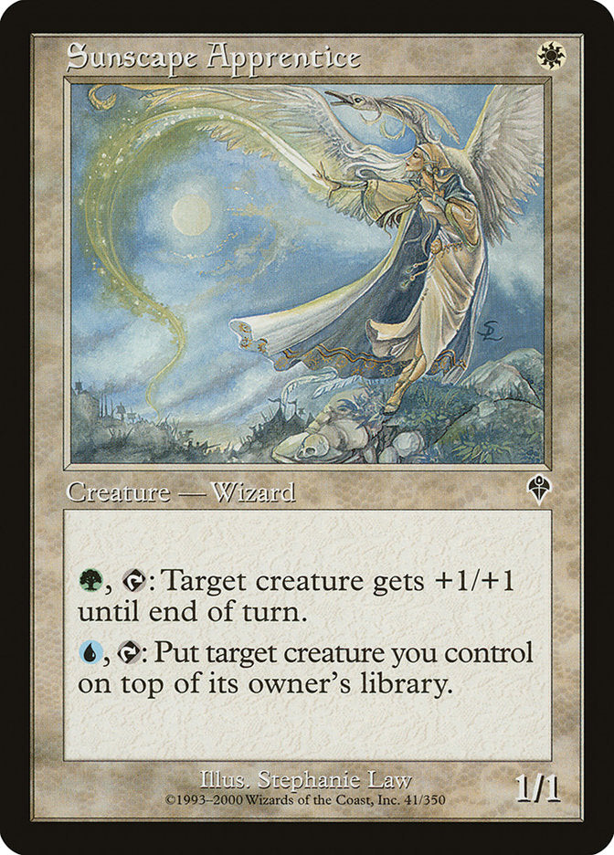 Sunscape Apprentice [Invasion] [Foil]