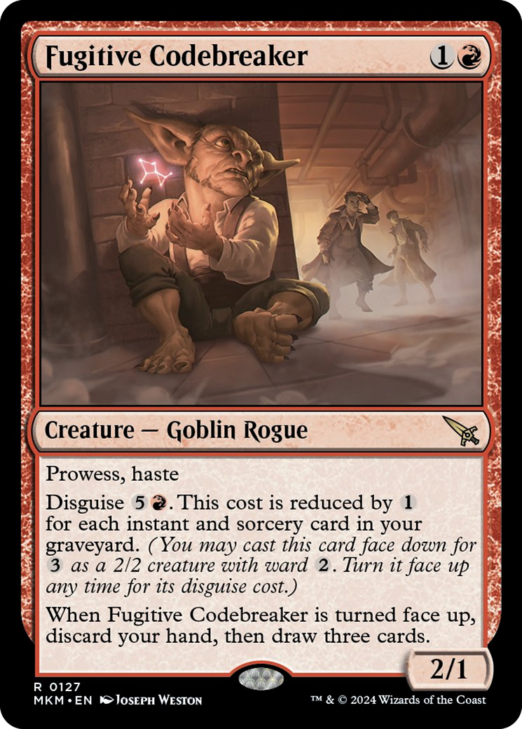 Fugitive Codebreaker [Murders at Karlov Manor] [Foil]