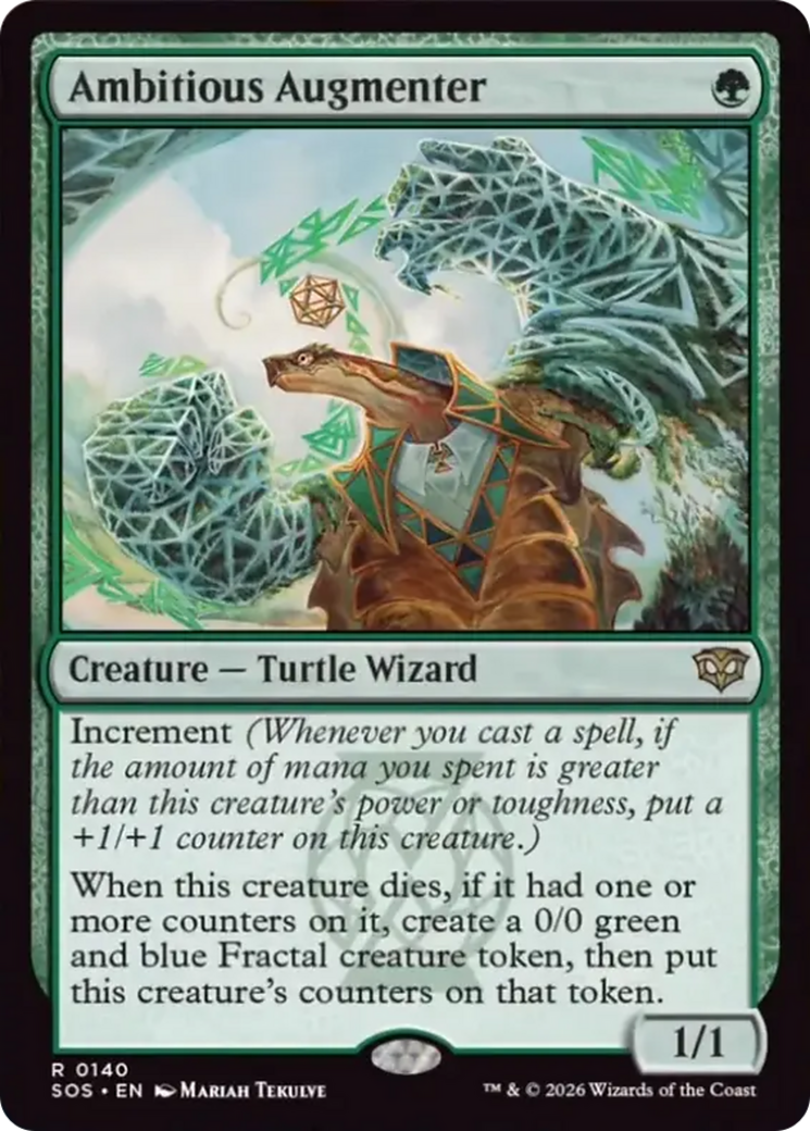 Ambitious Augmenter [Secrets of Strixhaven] [Foil]