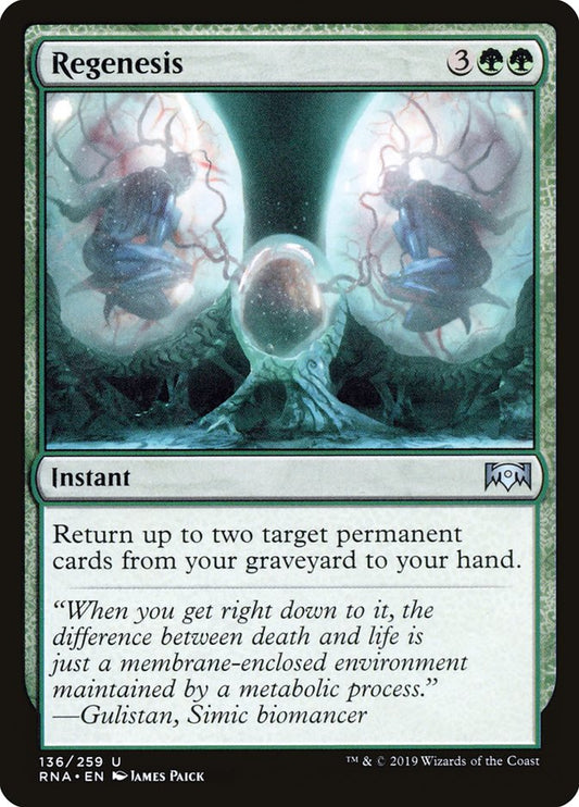 Regenesis [Ravnica Allegiance] [Foil]