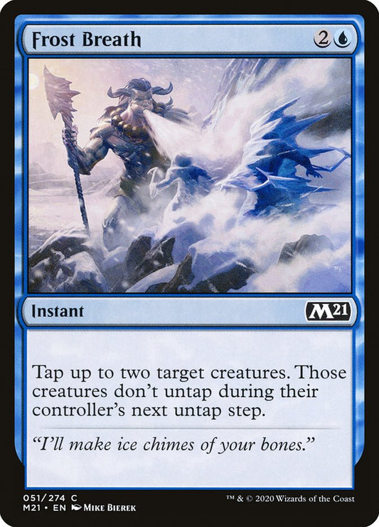 Frost Breath [Core Set 2021] [Foil]
