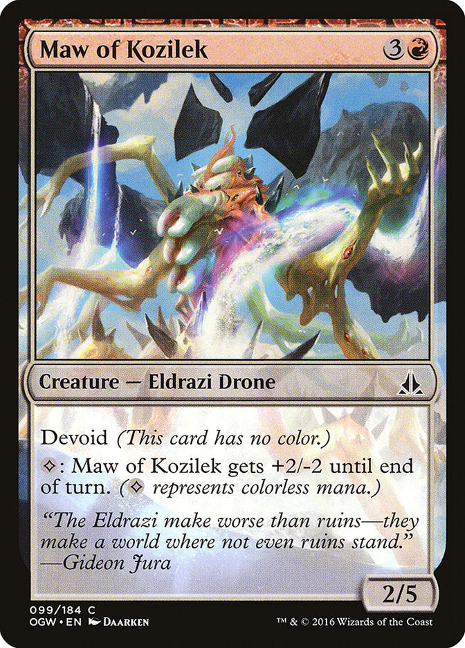 Maw of Kozilek [Oath of the Gatewatch] [Foil]