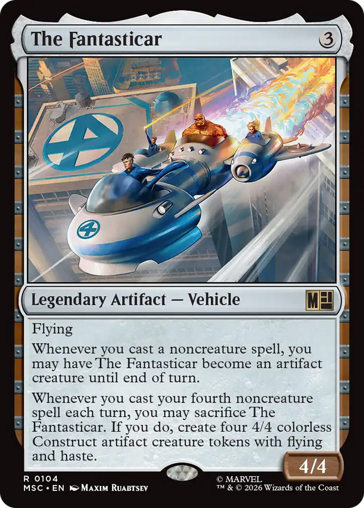 The Fantasticar [Marvel Super Heroes Commander]