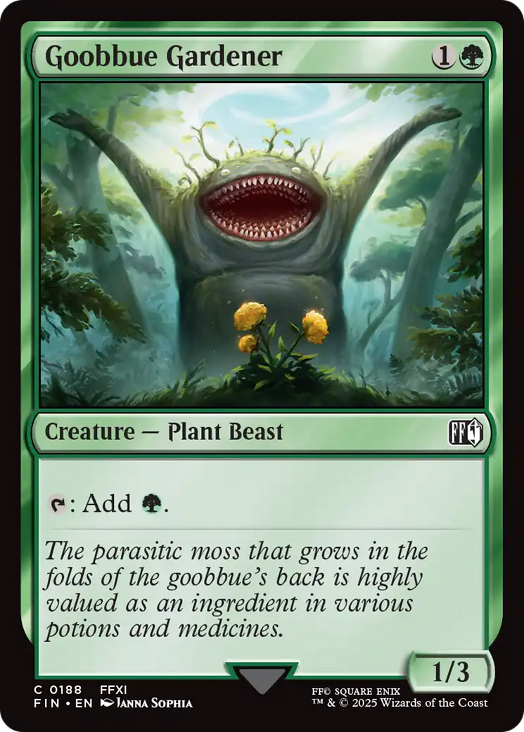 Goobbue Gardener [FINAL FANTASY] [Foil]