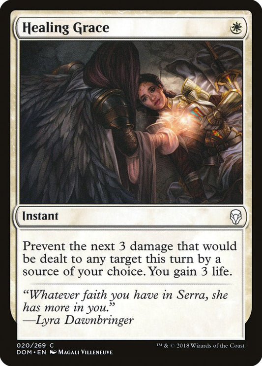 Healing Grace [Dominaria] [Foil]