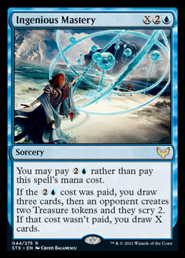 Ingenious Mastery [Strixhaven: School of Mages] [Foil]