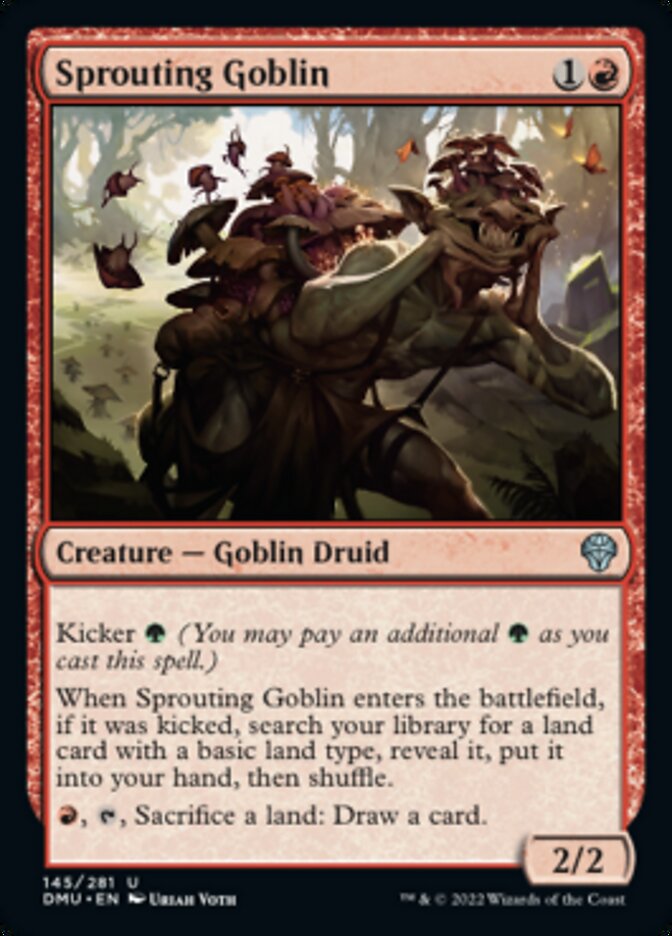 Sprouting Goblin [Dominaria United] [Foil]