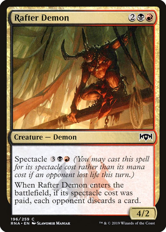 Rafter Demon [Ravnica Allegiance] [Foil]