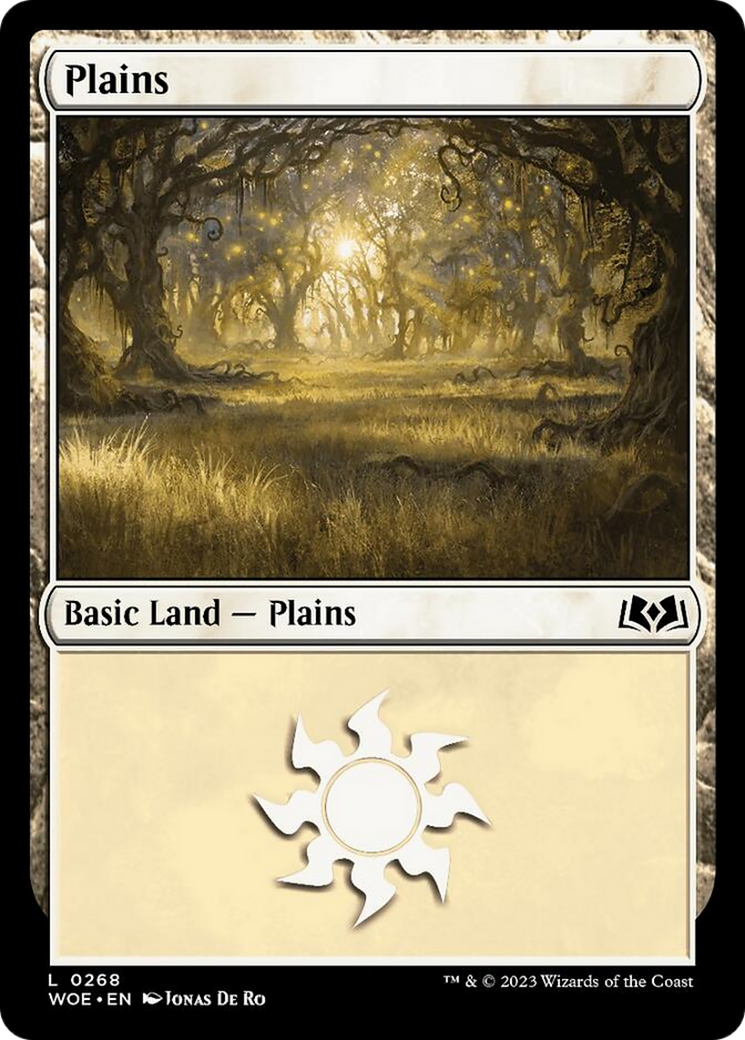 Plains (0268) [Wilds of Eldraine] [Foil]