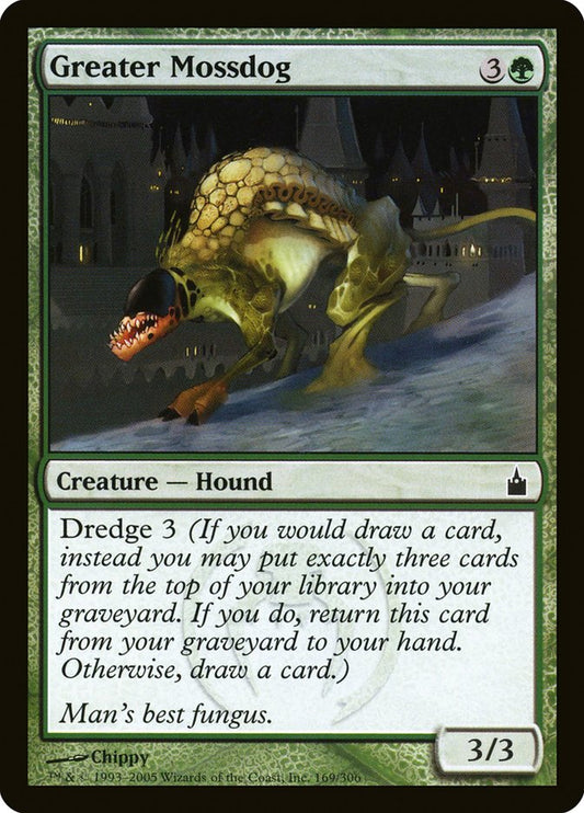 Greater Mossdog [Ravnica: City of Guilds] [Foil]