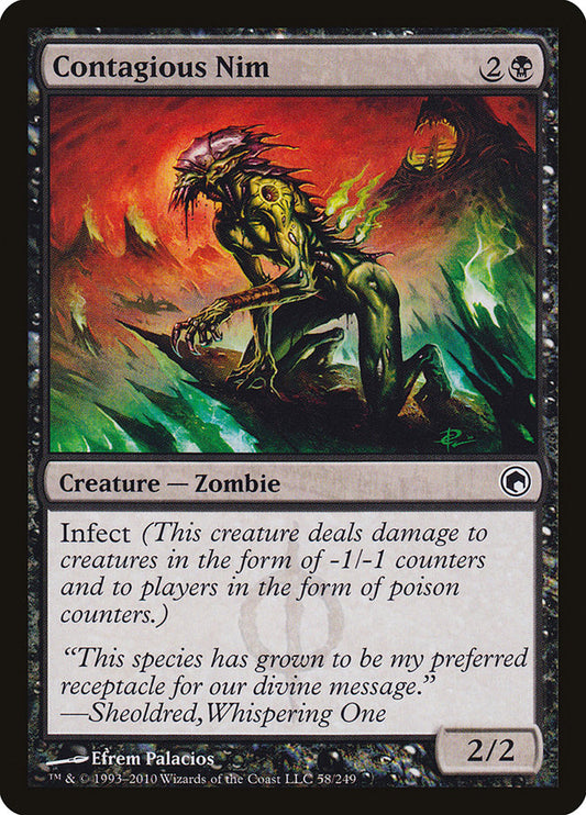 Contagious Nim [Scars of Mirrodin] [Foil]