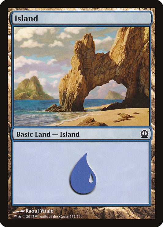 Island (237) [Theros] [Foil]