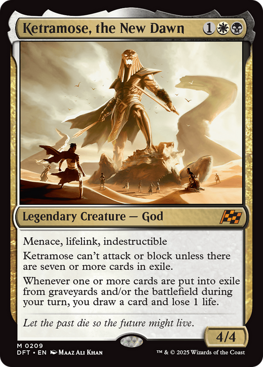 Ketramose, the New Dawn [Aetherdrift] [Foil]