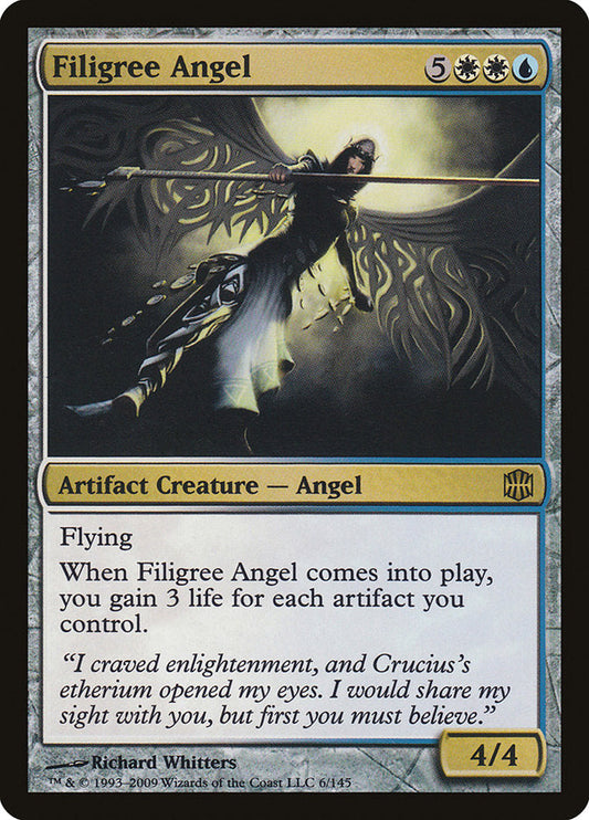 Filigree Angel [Alara Reborn] [Foil]