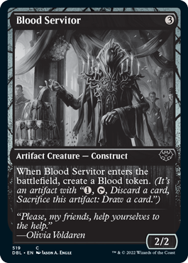 Blood Servitor [Innistrad: Double Feature] [Foil]