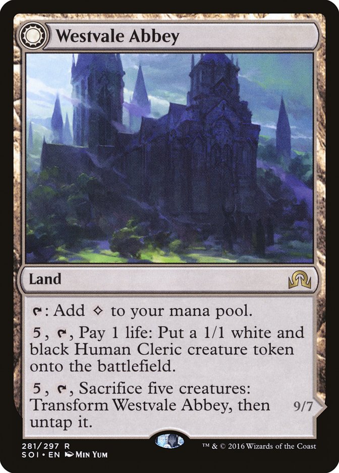Westvale Abbey // Ormendahl, Profane Prince [Shadows over Innistrad] [Foil]