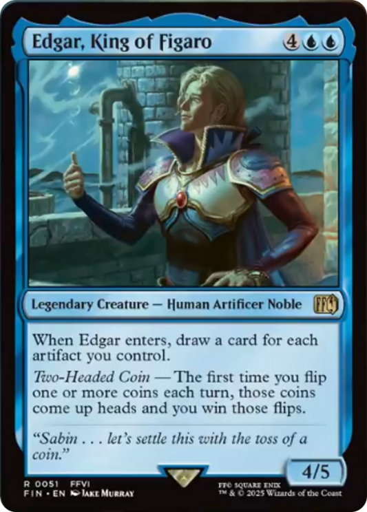 Edgar, King of Figaro [FINAL FANTASY] [Foil]