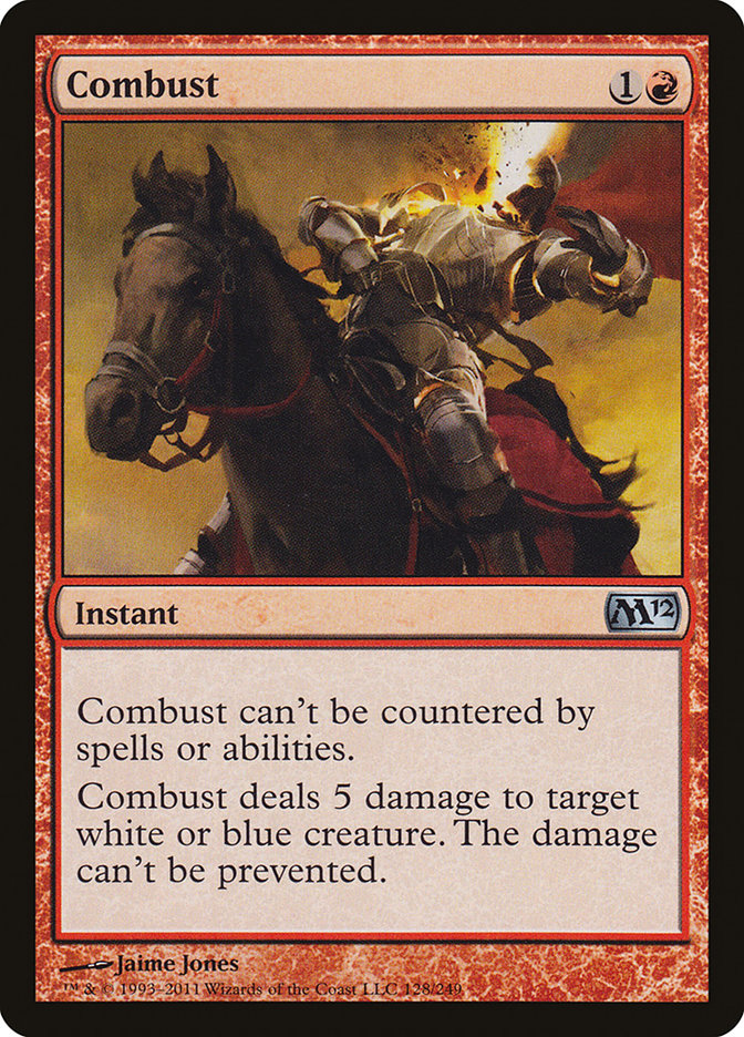 Combust [Core Set 2012] [Foil]