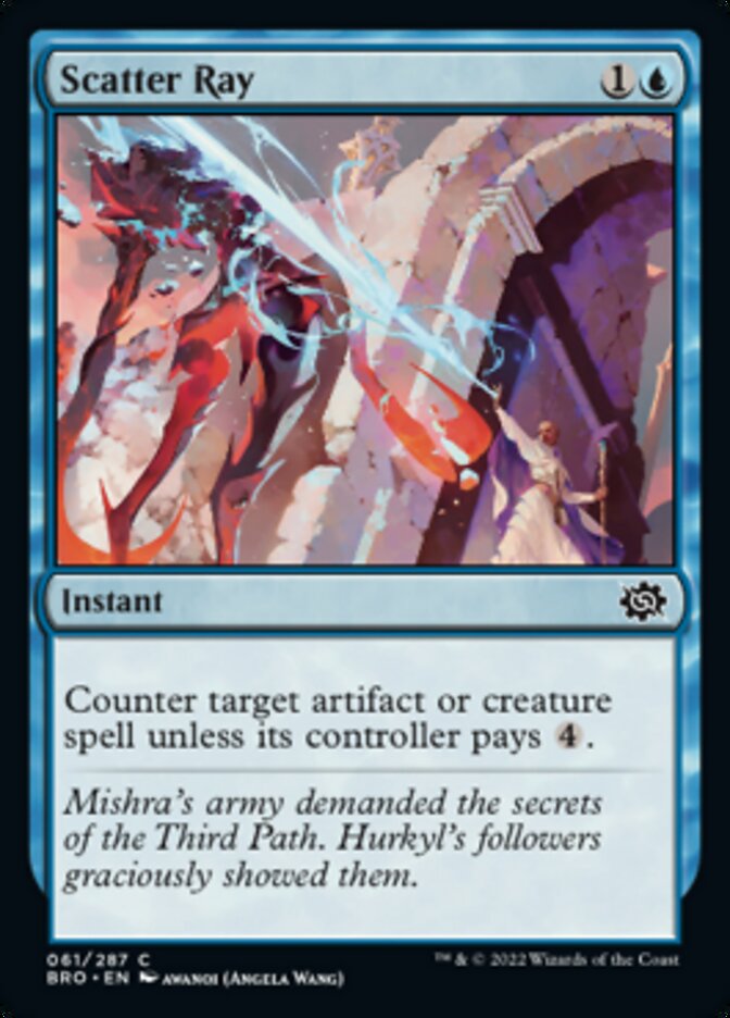 Scatter Ray [The Brothers' War] [Foil]
