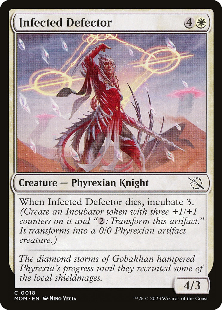 Infected Defector [March of the Machine] [Foil]
