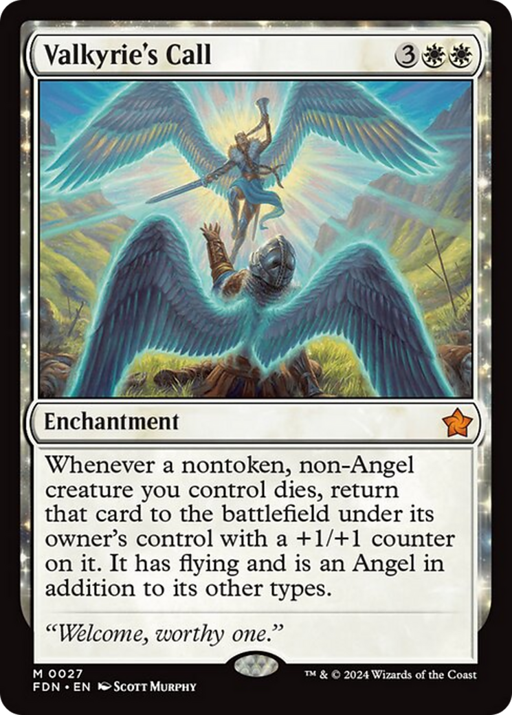 Valkyrie's Call [Foundations] [Foil]