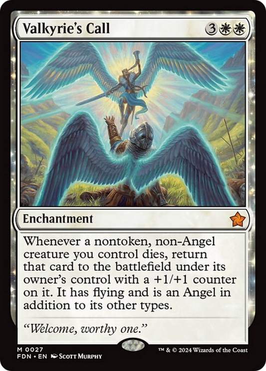 Valkyrie's Call [Foundations] [Foil]